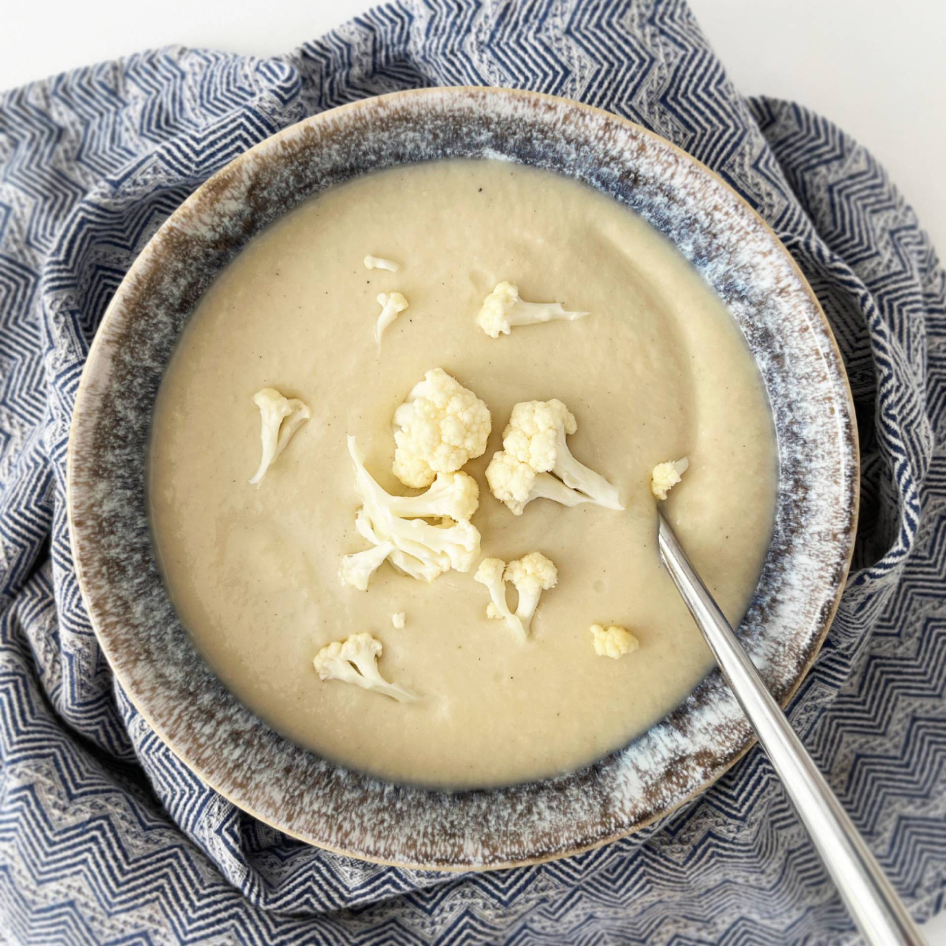 CARAMELIZED LEEK & CAULIFLOWER SOUP